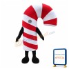 Deluxe Candy Cane Mascot Costume