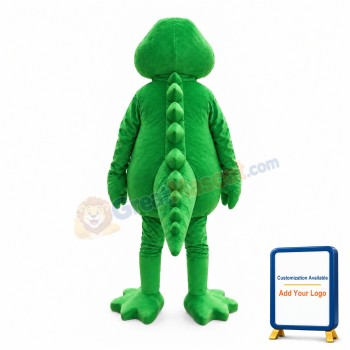 Relaxed Crocodile Mascot Costume