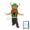Rich Viking Man Mascot Costume