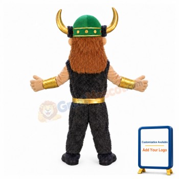 Rich Viking Man Mascot Costume