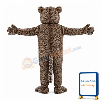 Howling Jaguar Mascot Costume
