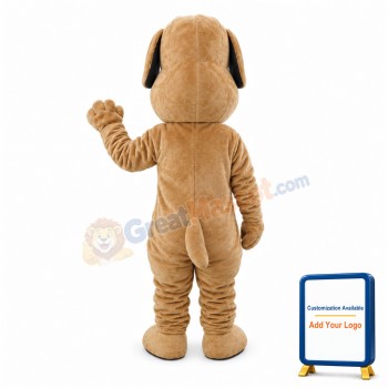 Cool Brown Dog Mascot Costume
