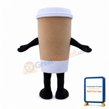 Huge Takeaway Coffee Cup Mascot Costume
