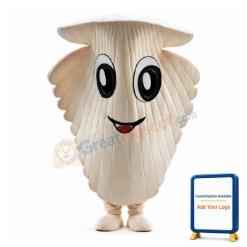 Deluxe Cartoon Scallop Mascot Costume