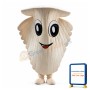 Deluxe Cartoon Scallop Mascot Costume