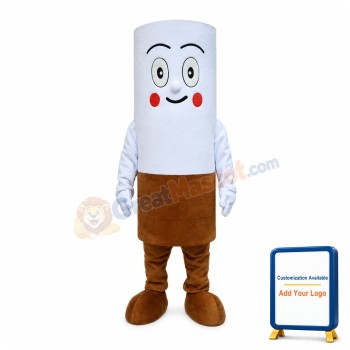 Adult Cartoon Cigarette Mascot Costume
