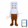 Adult Cartoon Cigarette Mascot Costume 