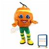 Cartoon Orange Peel Mascot Costume