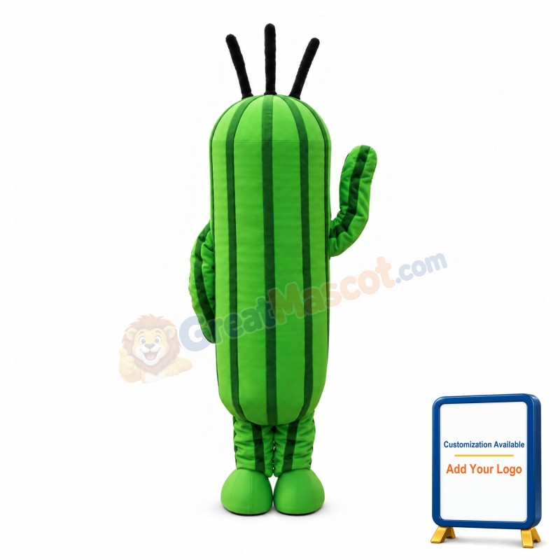 Simple Style Cactus Mascot Costume