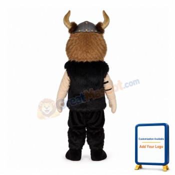 Fierce Viking Man Mascot Costume