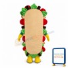Good Looking Cartoon Sandwich Mascot Costume