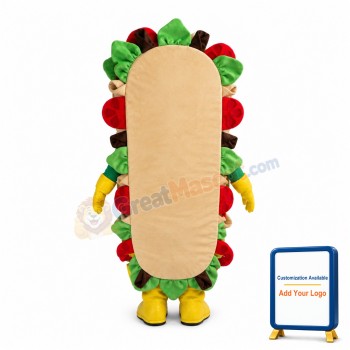 Good Looking Cartoon Sandwich Mascot Costume