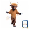 European Bison Bull Mascot Costume