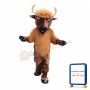 European Bison Bull Mascot Costume