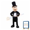 Optimistic Gentleman Mascot Costume