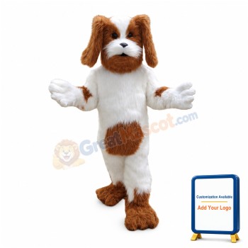 Almost Real Cavalier King Charles Spaniel Dog Mascot Costume