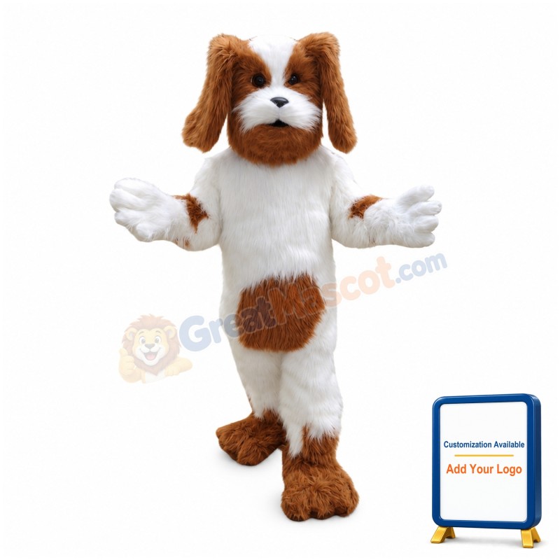 Almost Real Cavalier King Charles Spaniel Dog Mascot Costume