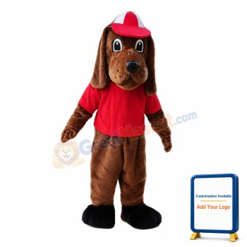 Field Beagle Dog School Mascot Costume