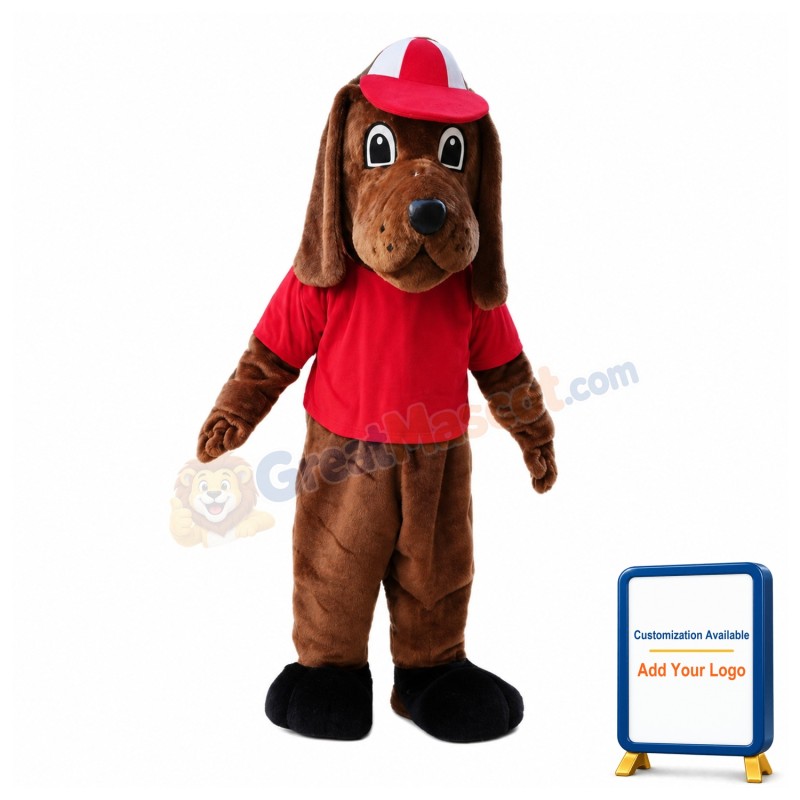 Field Beagle Dog School Mascot Costume