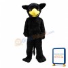 Mythical Hawk Monster Griffin Black Mascot Costume