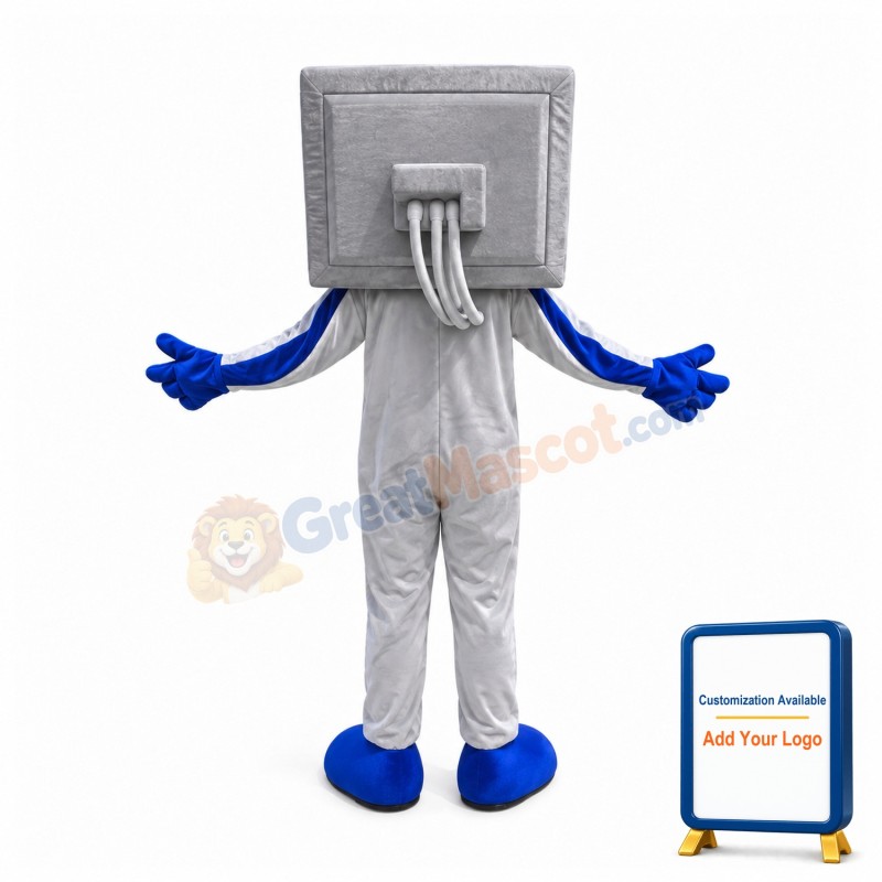 New Cartoon Assembling Computer Mascot Costume