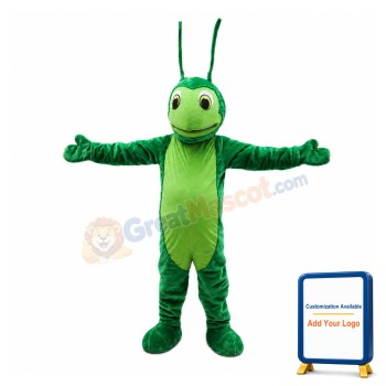 Green Grasshopper Animal Mascot Costume