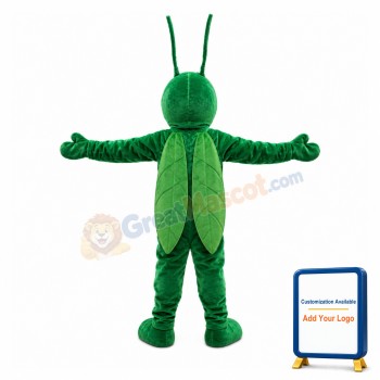 Green Grasshopper Animal Mascot Costume