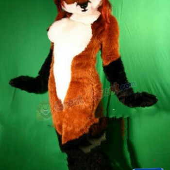 Beautiful Female Fox Mascot Costume