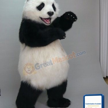Realistic Panda Mascot Costume