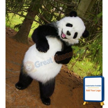 Realistic Lightweight Panda Mascot Costume