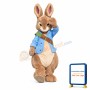 Realistic Peter Rabbit Mascot Costume ( US IN STOCK )
