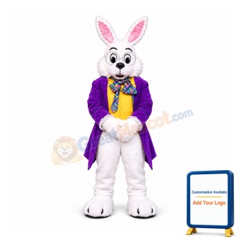 Wendell Rabbit Bunny Mascot Costume