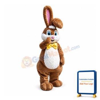 Cute Rabbit Mascot Costume Easter Bunny Mascot Costume