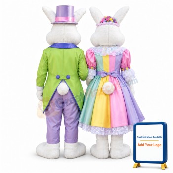 Mr. Or Mrs. Easter Bunny Mascot Costume
