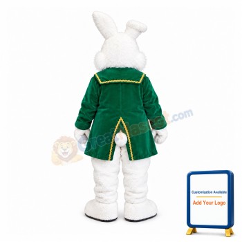 Easter Green Wendell Rabbit Mascot Costume