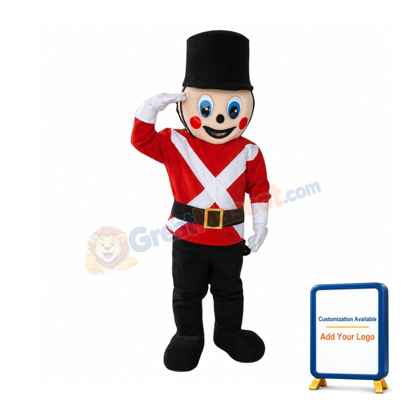 Soldier Mascot Costume