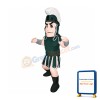 Roman Soldier Mascot Costume