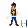 Jake Neverland Pirate Mascot Costume
