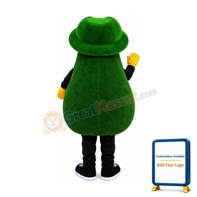 Avocado Mascot Costume