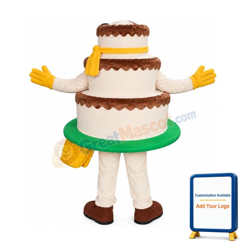 Cake Mascot Costume