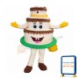 High Quality Cake Mascot Costume
