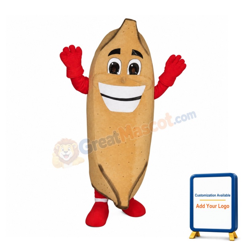 Happy Banana Mascot Costume