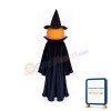 Halloween Pumpkin Ghost Spirit Mascot Costume
