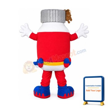 Pill Bottle Mascot Costume