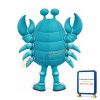 Blue Crab Mascot Costume