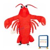 Lobster Waver Adult Mascot Costume