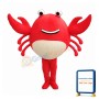 Red Crab Mascot Costume