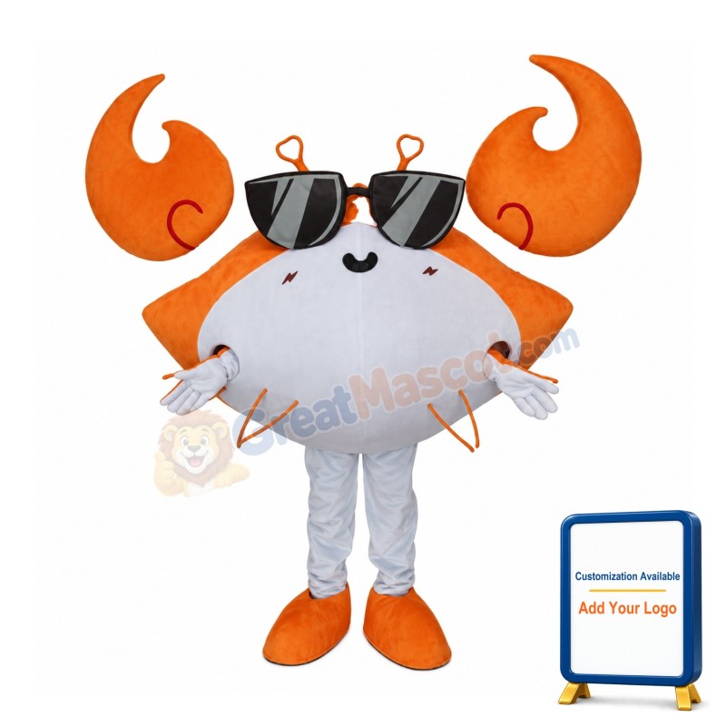 Crab Mascot Costume