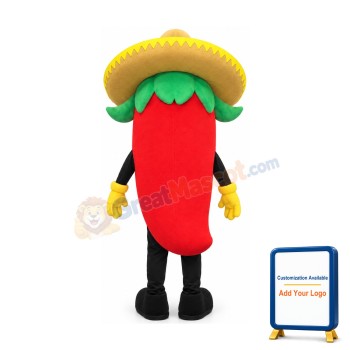 Mexican Pepper Mascot Costume