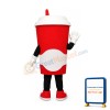 Beautiful Coffee Cup Mascot Costume